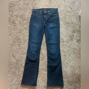 Hudson Jeans Dark Blue Flare Leg Denim